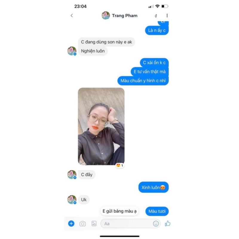 Son kem lì lâu trôi Beana cao cấp màu Cam vàng BA05 sang chảnh