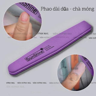 Phao dũa nail, phao dũa dài sunshine , dũa mịn móng