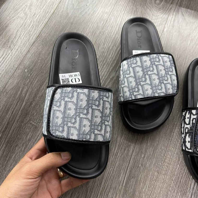 Dép lê quai ngang Dio - Dép Nam Đế Cao Su Chống Trơn Trượt 2023