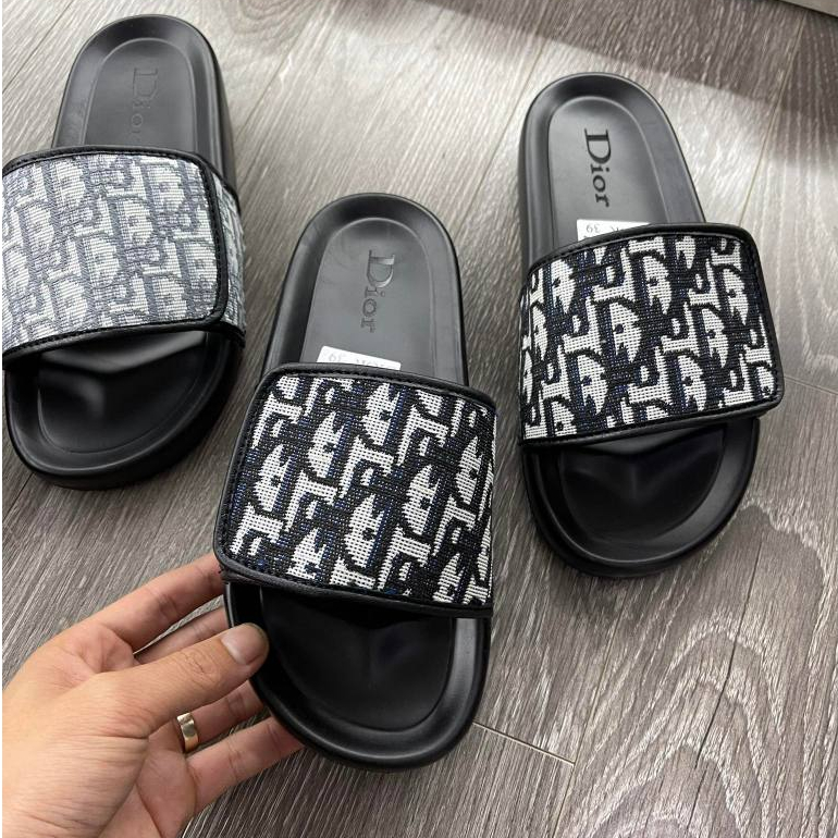 Dép lê quai ngang Dio - Dép Nam Đế Cao Su Chống Trơn Trượt 2023