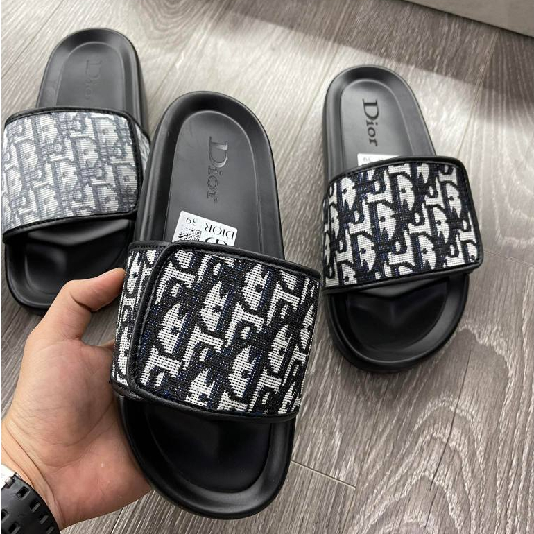 Dép lê quai ngang Dio - Dép Nam Đế Cao Su Chống Trơn Trượt 2023