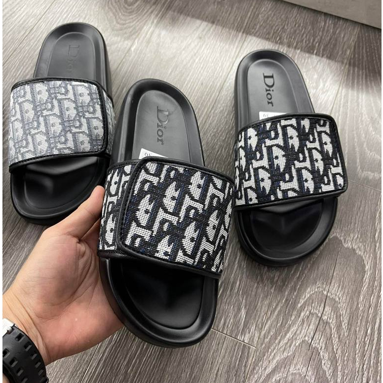Dép lê quai ngang Dio - Dép Nam Đế Cao Su Chống Trơn Trượt 2023