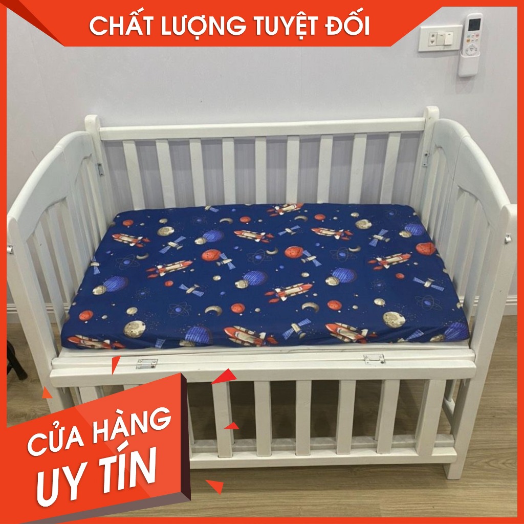 Ga bọc nệm cho nôi cũi trẻ em làm theo yêu cầu