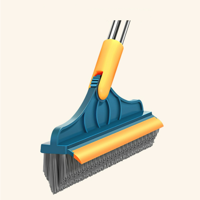 Cây Chà Sàn Nhà Tắm Thiết Kế Đầu Gạt Nước Và Đầu Chổi Xoay 120 Độ Quét Nhà Siêu Sạch Mọi Góc Bẩn - TR TARAA