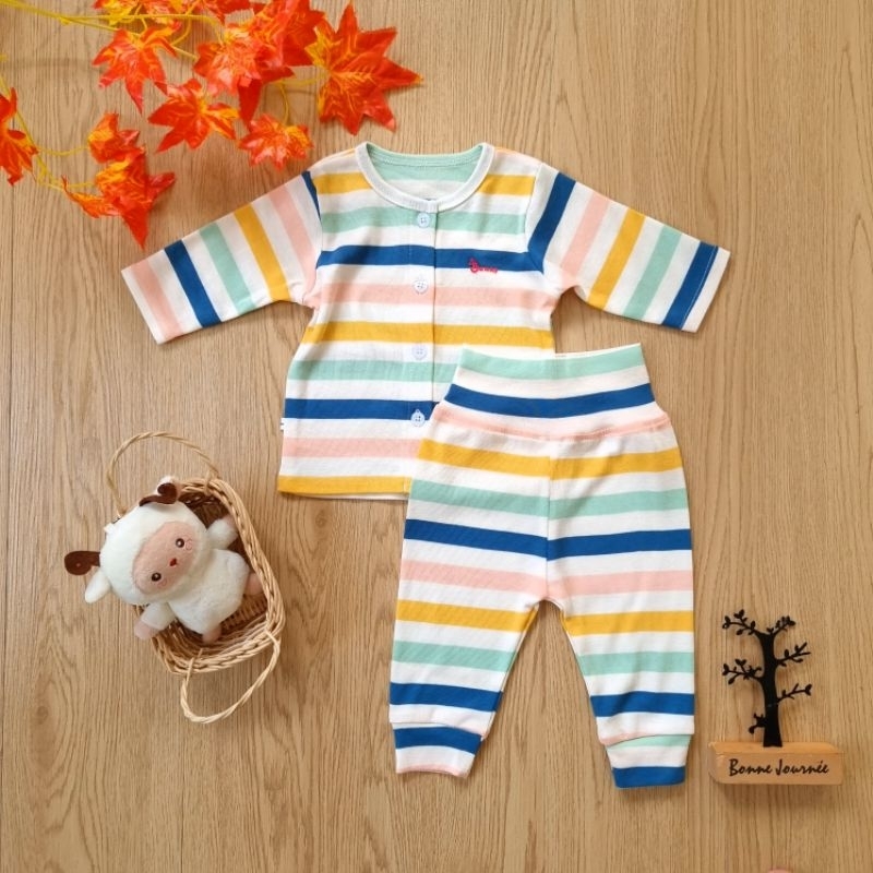 Bộ sơ sinh chính hãng Bunny chát cotton Hàn mềm mịn
