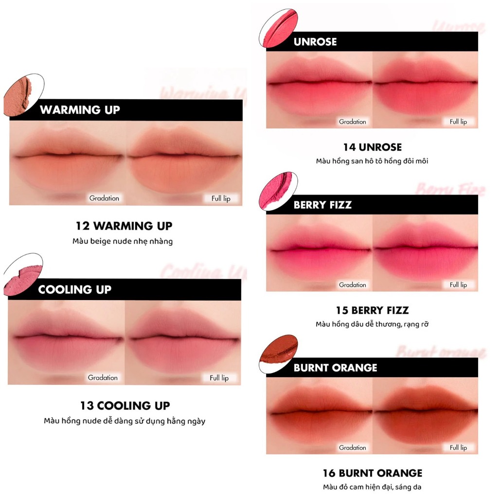 Son kem Romand Blur Fudge Tint 5g