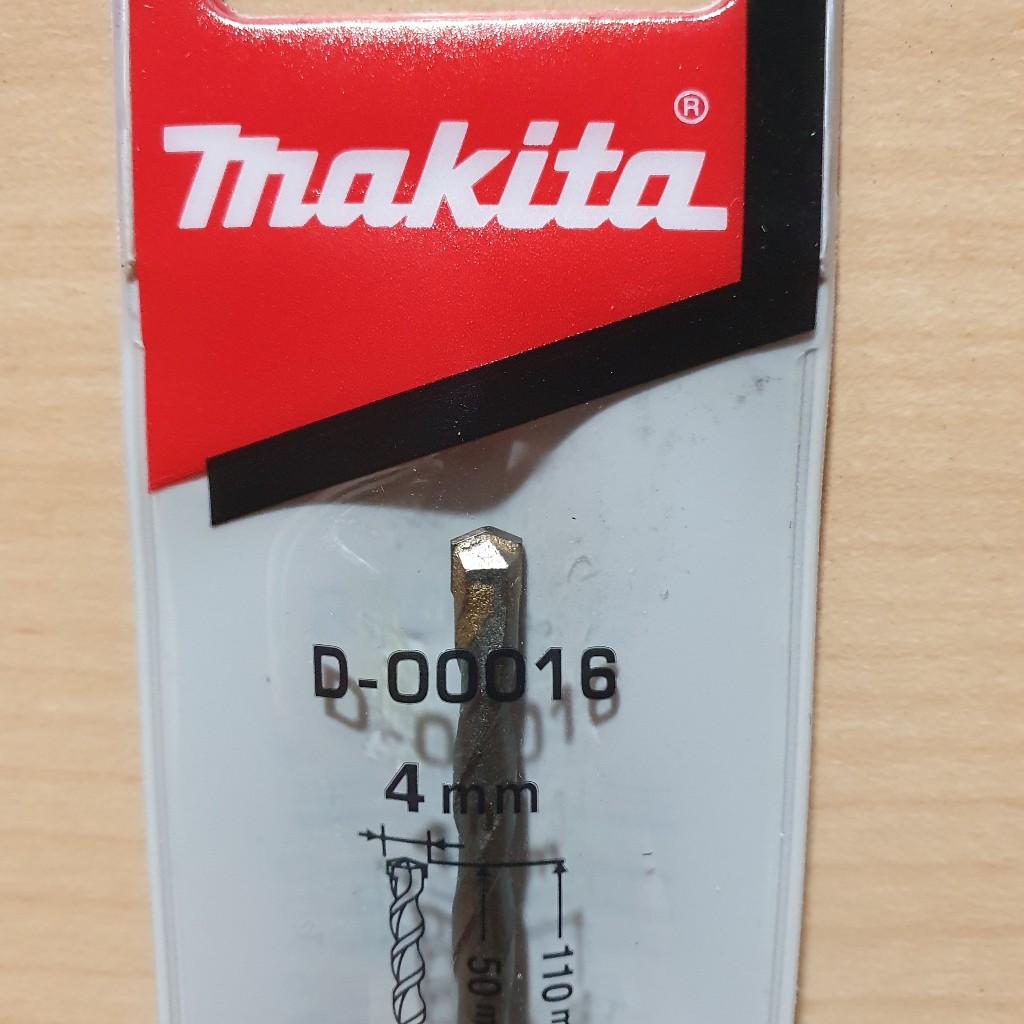Mũi khoan bê tông gài 4mm Makita D-00016