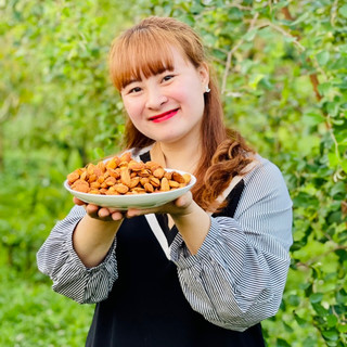  HẠT HẠNH NHÂN RANG BƠ HŨ 500g 