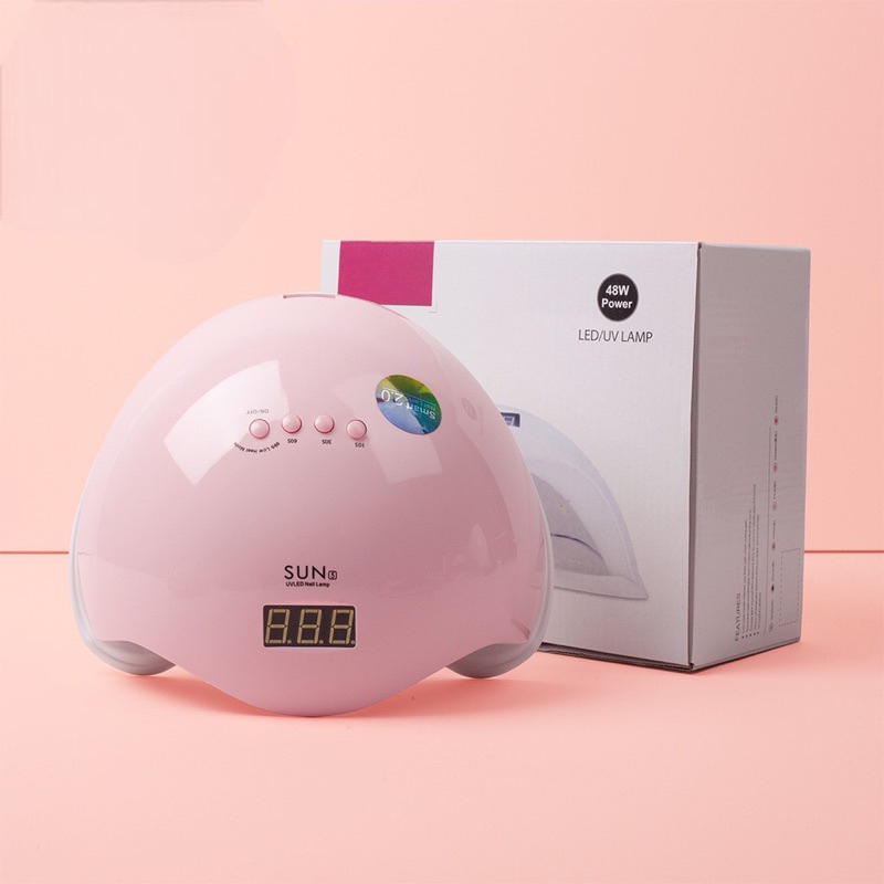 Máy Hơ Gel Sun 5 tem xanh UV/LED 48w Chính Hãng