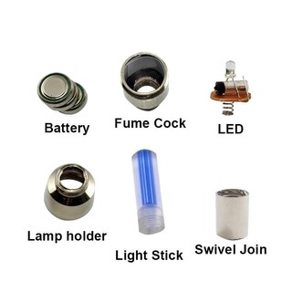 Đèn Led Gắn Chân Van Xe Đạp, Xe Máy Cực Chất