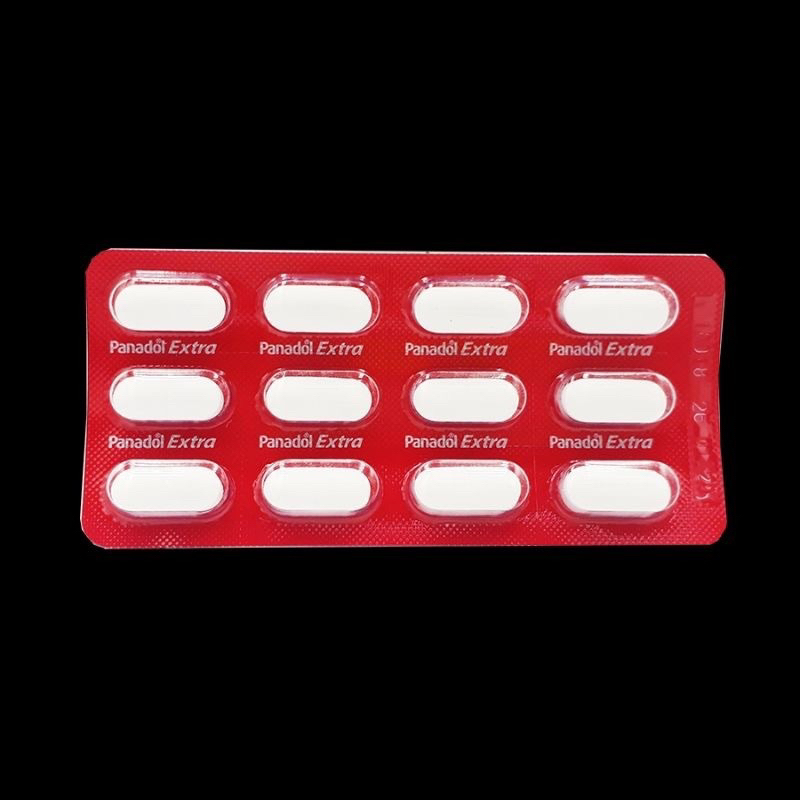 Panadol extra loại chuẩn xịn, date mới nhất, vỉ 12 viên