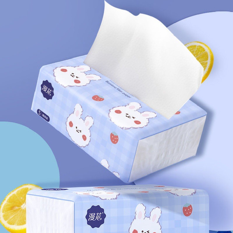 Bịch giấy ăn hình thỏ xinh xắn siêu dai, siêu mềm mịn T888 - Giadungbaolong192