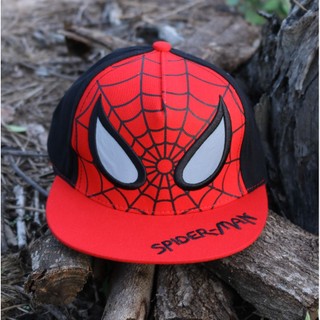 Mũ Lưỡi trai hiphop siêu nhân nhện, nón kết Spiderman cho bé trai 3- 8 tuổi