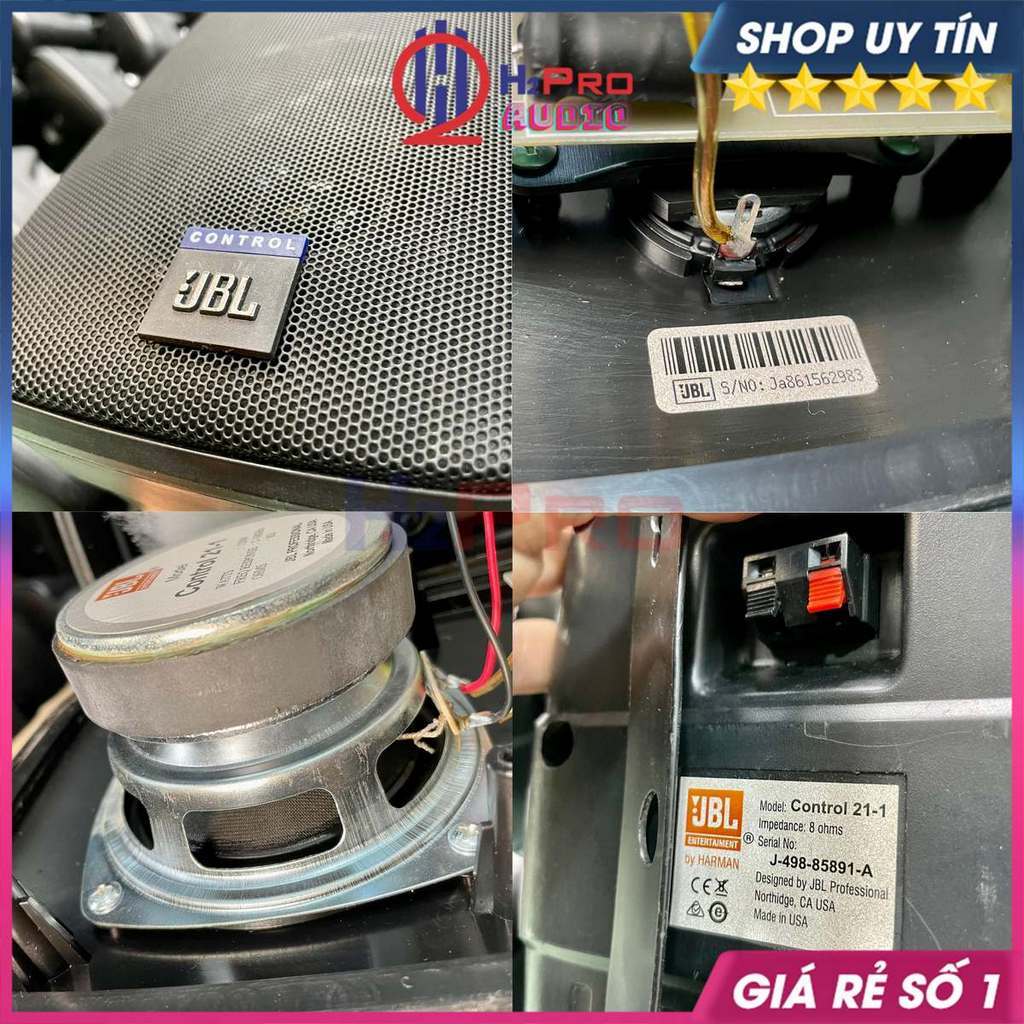 Loa Jbl Control 21 Hàng Bãi Bass 10 - 240W , Loa Zin - Bass Ấm, Lời Sáng Chuyên Lắp Cafe - Karaoke -H2Pro Audio