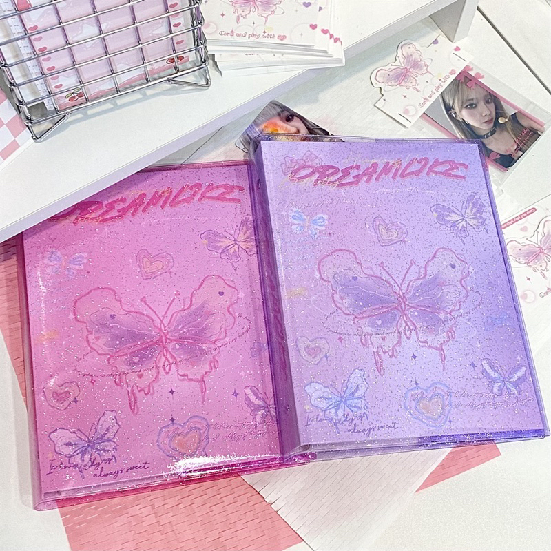 BÌA BỌC BINDER BÌA CỨNG A5 NHỰA PVC - Cáo nuôi rái cá