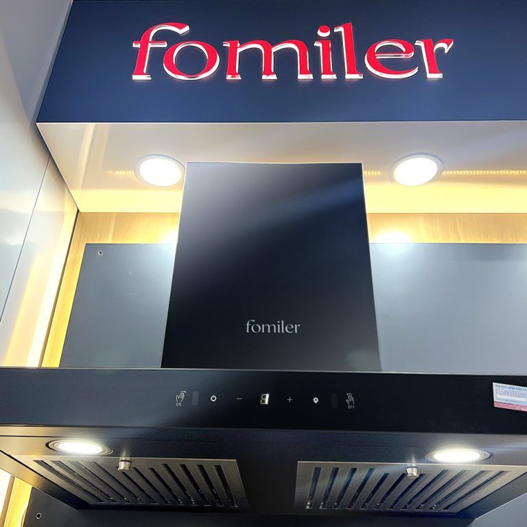 Máy hút mùi Fomiler EU 3970T Điều khiển cảm ứng vẫy tay, Công suất hút siêu mạnh