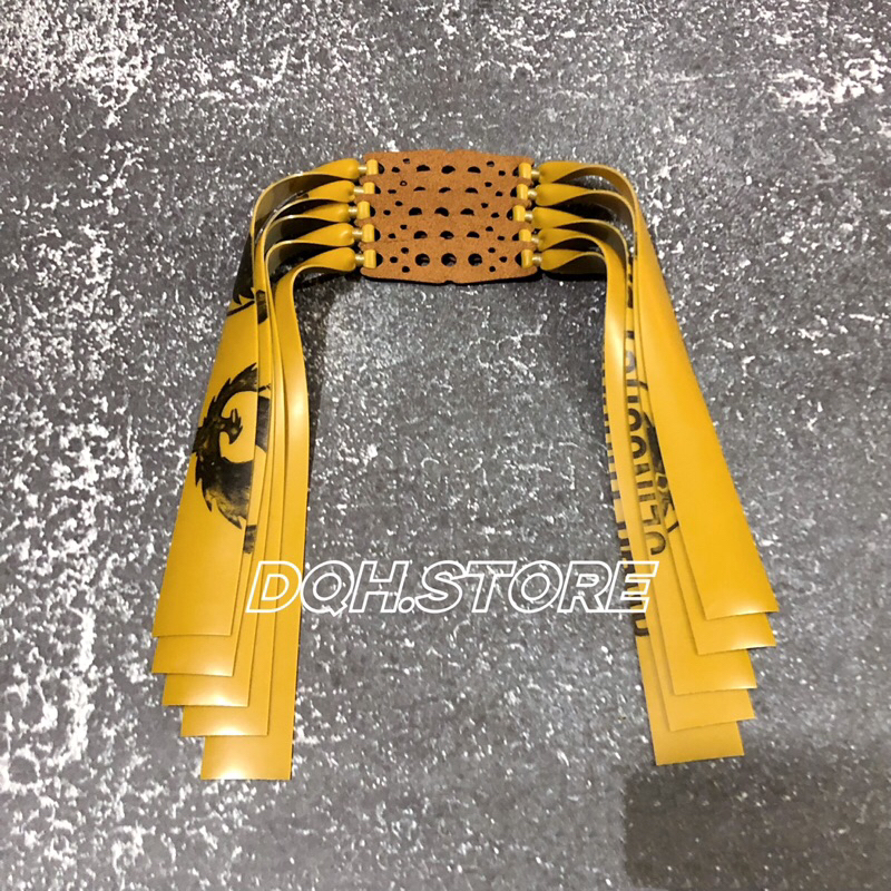 Dây thun cao su chính hãng đã buộc da 3 lỗ sử dụng cho ná cao su độ dày 0.65mm