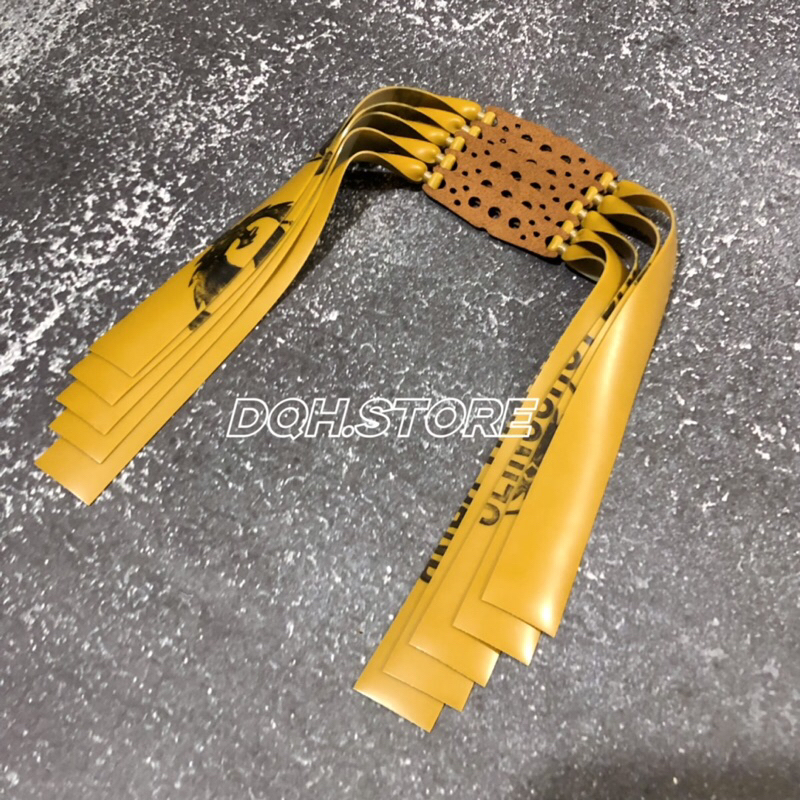 Dây thun cao su chính hãng đã buộc da 3 lỗ sử dụng cho ná cao su độ dày 0.65mm