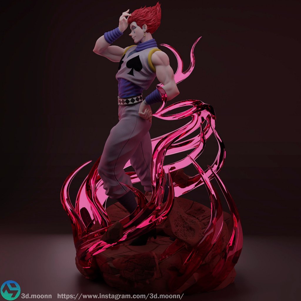 [In 3D Resin] Mô Hình Hisoka Hunter x hunter