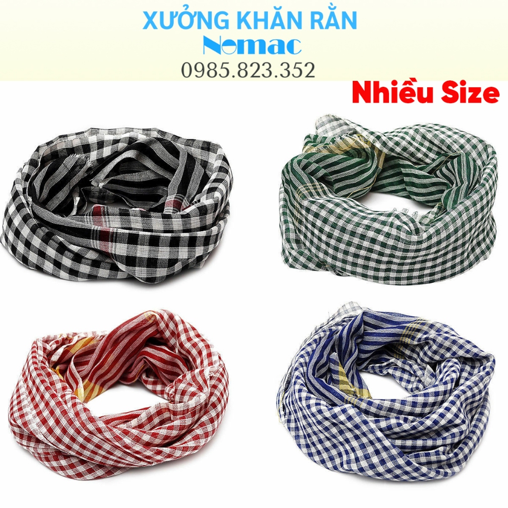 Khăn rằn Nam bộ truyền thống nhiều kích thước , nhiều màu / Khăn đi phượt Nomac du lịch, tình nguyện / Album 6