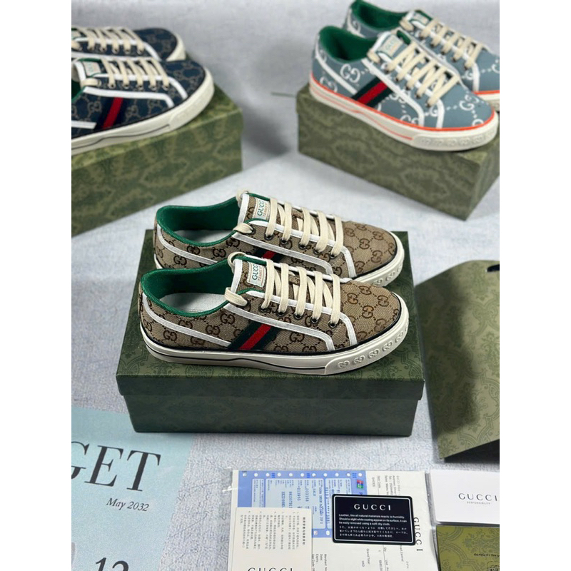GIÀY GUCCI TENIS 1977  CAO CẤP QUẢNG CHÂU FULL BOX
