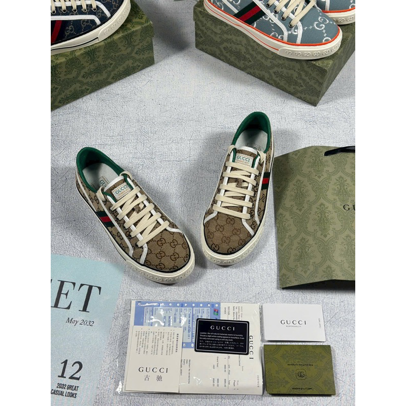 GIÀY GUCCI TENIS 1977  CAO CẤP QUẢNG CHÂU FULL BOX