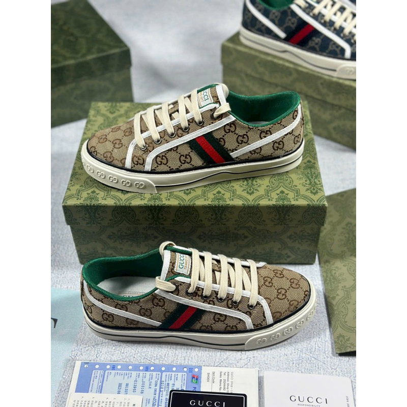 GIÀY GUCCI TENIS 1977  CAO CẤP QUẢNG CHÂU FULL BOX