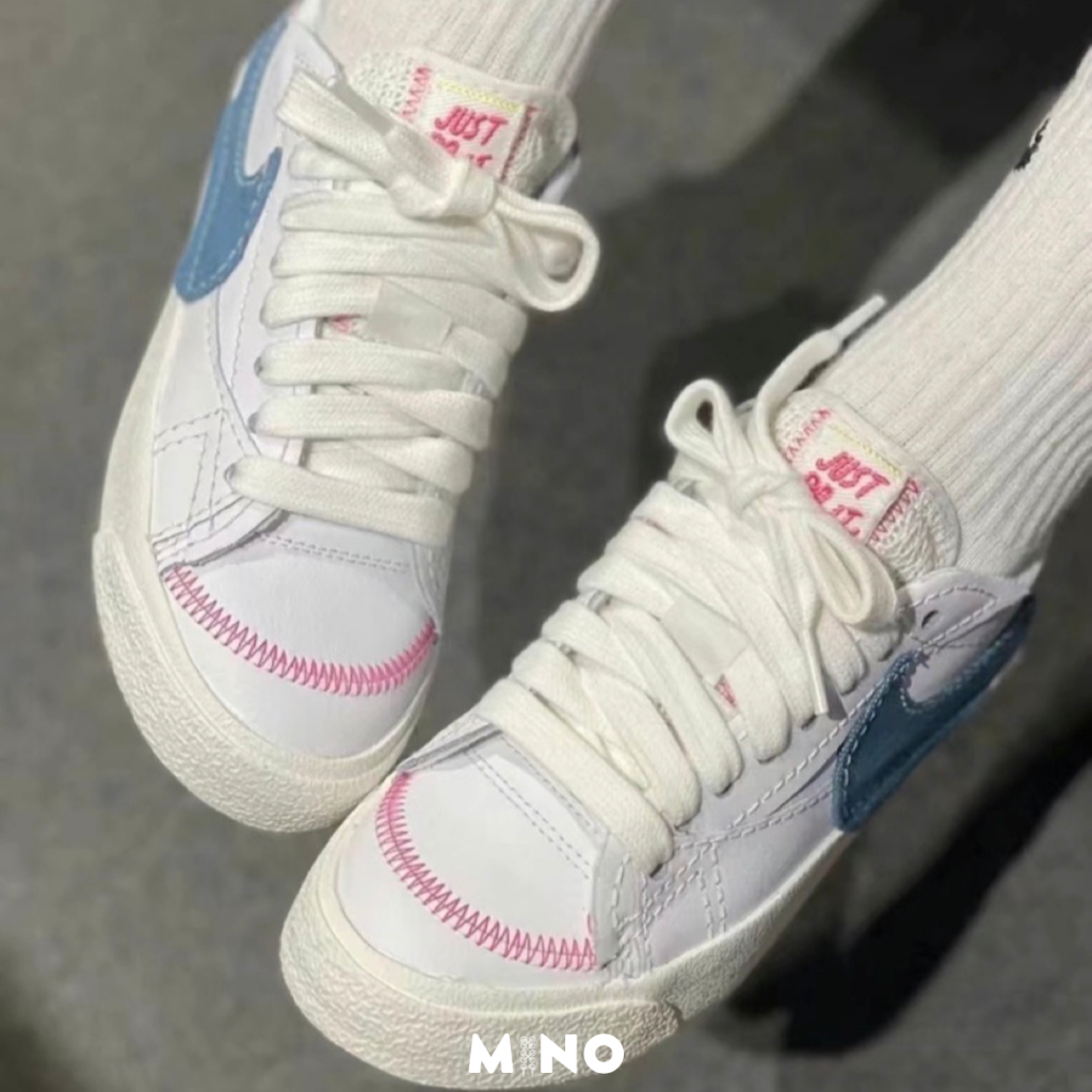 Giày Nike Blazer Low '77 Jumbo Denim Swoosh