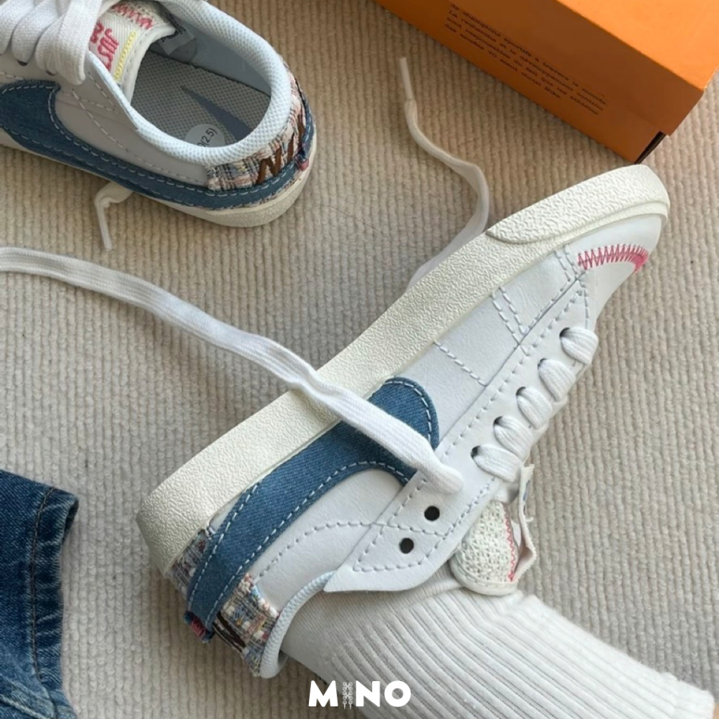 Giày Nike Blazer Low '77 Jumbo Denim Swoosh
