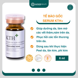 Serum phục hồi da Hathor Beauty giúp cấp ẩm dưỡng ẩm chống lão hóa và trắng da chính hãng KTH+ 6ml