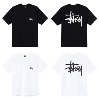 Áo thun STUSSY basic đơn giản, hiệu quả, áo phông nam nữ dày dặn full tag