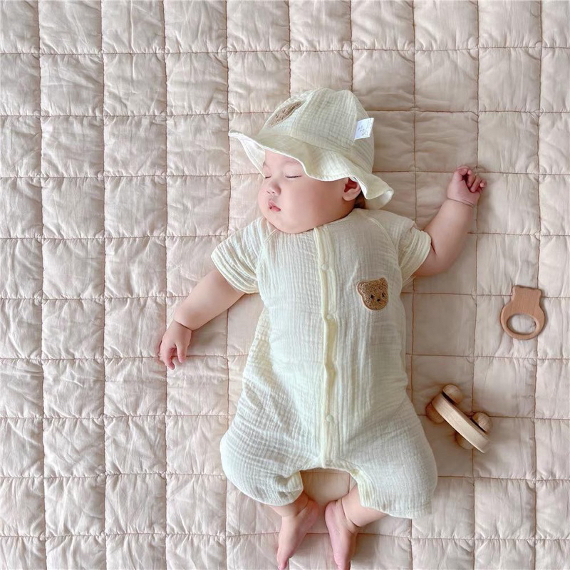 Bộ xô gấu kèm mũ