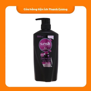 Dầu gội sunsilk óng mượt rạng ngời chai 650g/320g