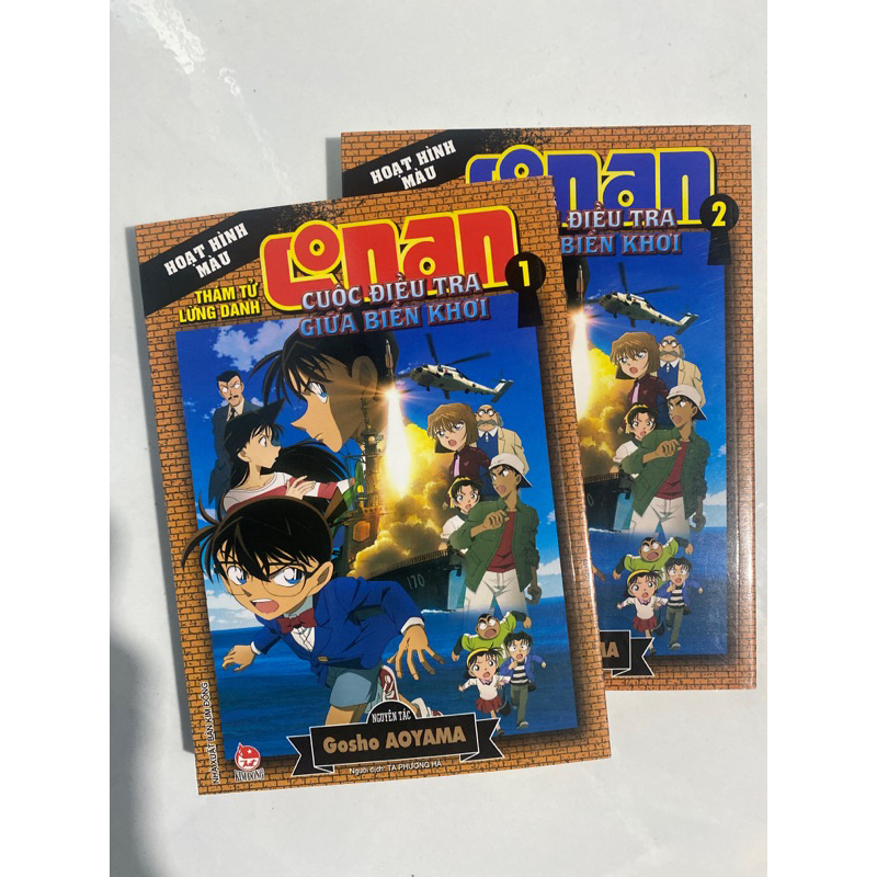Conan Màu - Cuộc Điều Tra Giữa Biển Khơi Tập 1+2