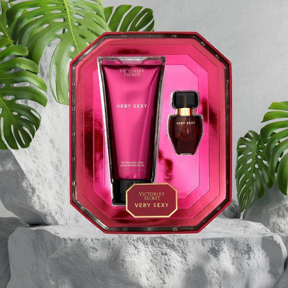 Set dưỡng thể và nước hoa Victoria’s Secret Very Sexy ( Lotion + Nước hoa )