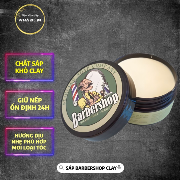 Sáp vuốt tóc barber shop .(trùm sỉ)