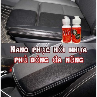 Nano Phục Hồi Phủ Bóng Đồ Nhựa Đồ Da Lốp Xe Đa Năng