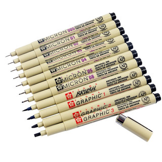 Bút đi nét Sakura- bút line Sakura Pigma Micron chính hãng