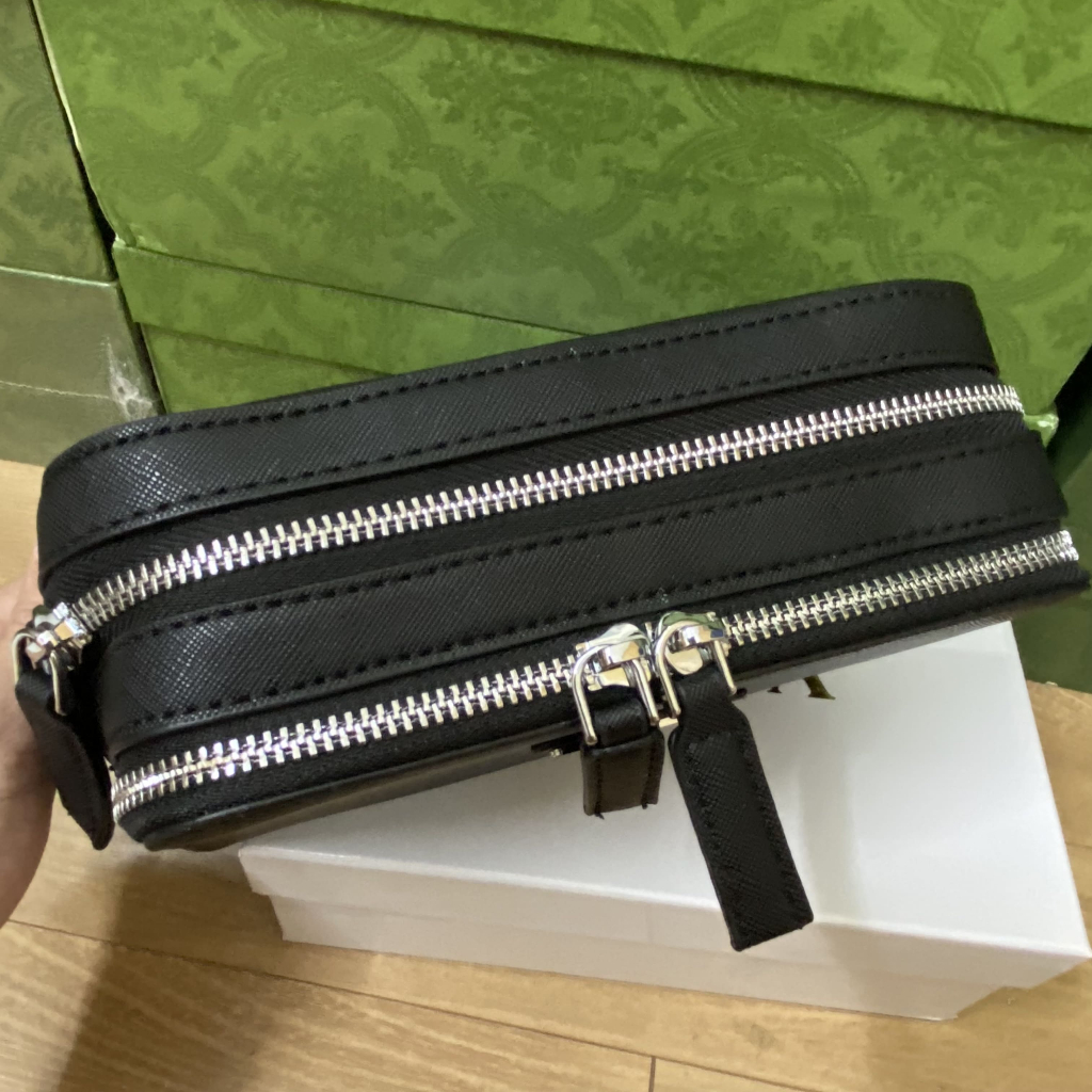 Túi Prada nam - Brique Saffiano - Size 19