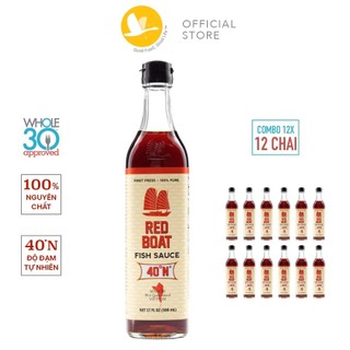 Nước mắm Red Boat 40N độ đạm tự nhiên