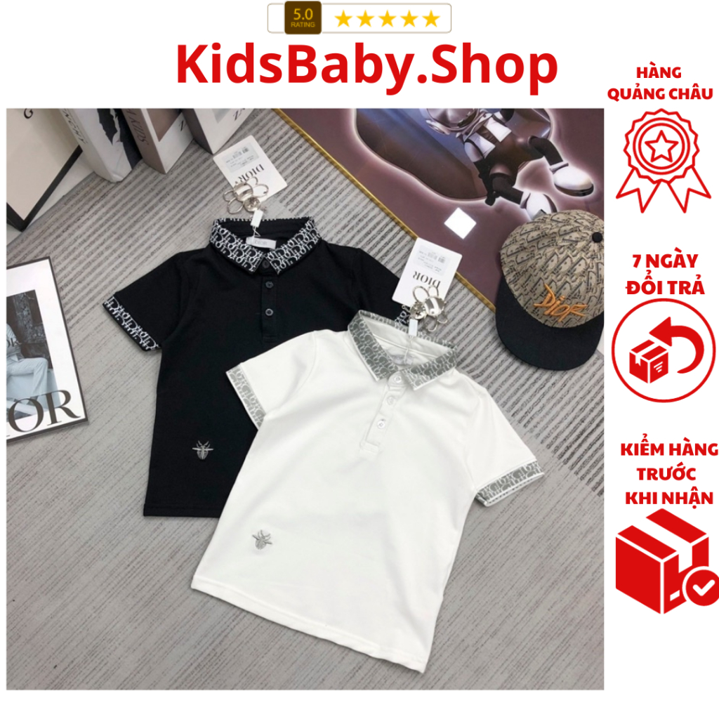 Áo phông polo Di or bé trai hàng sc
