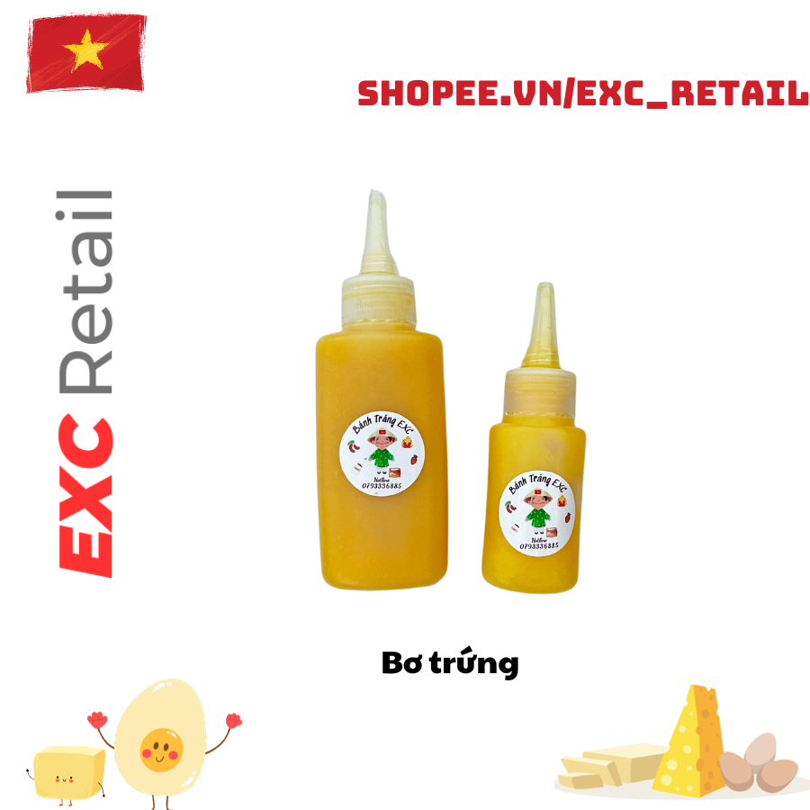 Bánh Tráng Thuần Chay Rau Củ Quả EXC Combo  "Sốt Bơ Béo" - Ngon , Sạch, Bổ Dưỡng