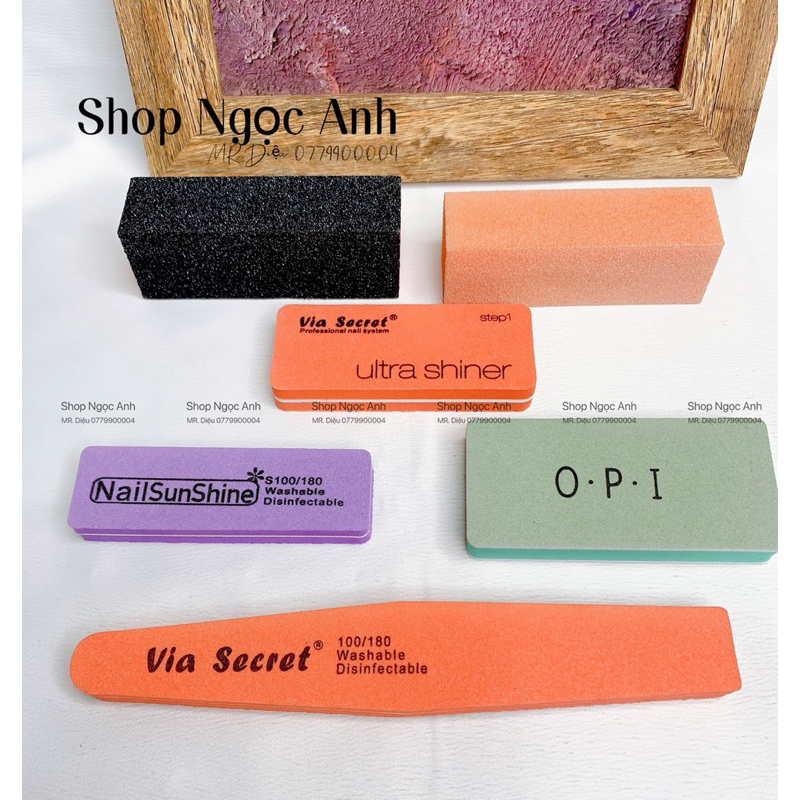 Dũa mịn dài,dùng để dũa fom móng và bề mặt móng khi sơn gel giúp bộ sơn được về và bề mặt móng sạch sẽ cho thợ nail