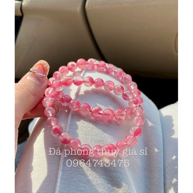 Vòng tay tường vi lô mới siêu Vip 6A size 6.5-12mm hàng kiểm định siêu đẹp mịn kèm hộp m