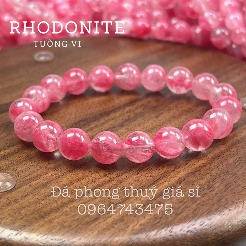 Vòng tay tường vi lô mới siêu Vip 6A size 6.5-12mm hàng kiểm định siêu đẹp mịn kèm hộp m