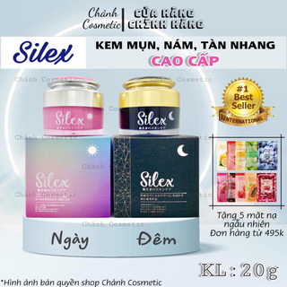  Bộ Kem SILEX Nhật Bản Cao Cấp Ngừa Mụn, Nám, Trắng Da, Tàn Nhang, Khít Lỗ Chân Lông, Chống Lão Hóa 20g