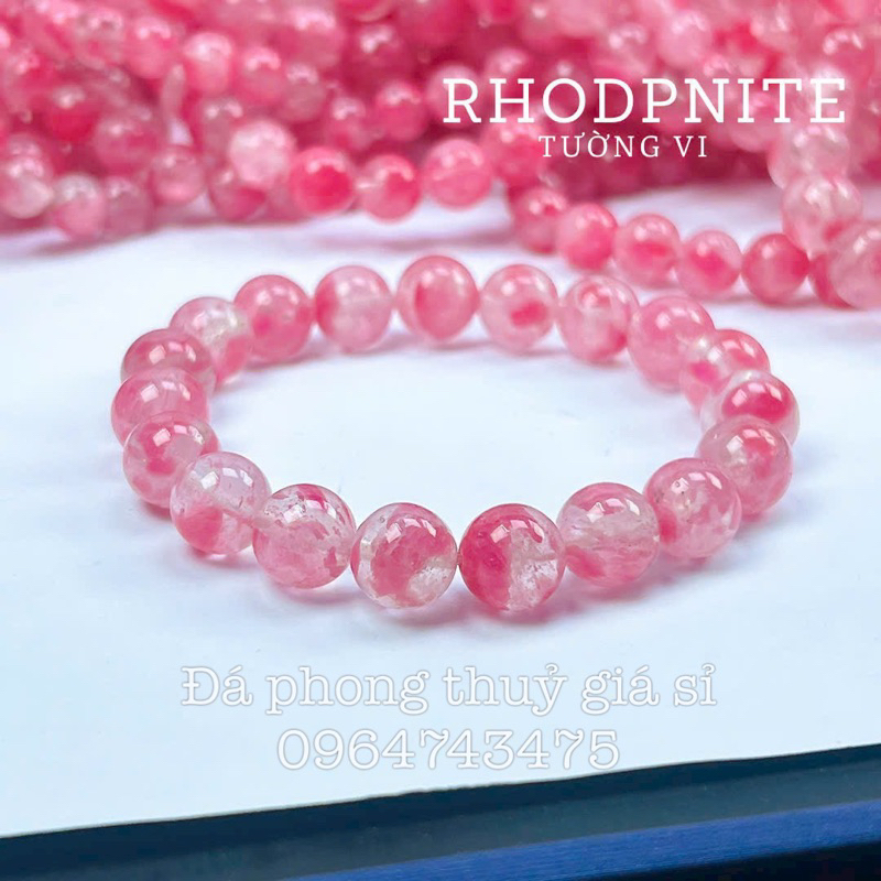 Vòng tay tường vi lô mới siêu Vip 6A size 6.5-12mm hàng kiểm định siêu đẹp mịn kèm hộp m