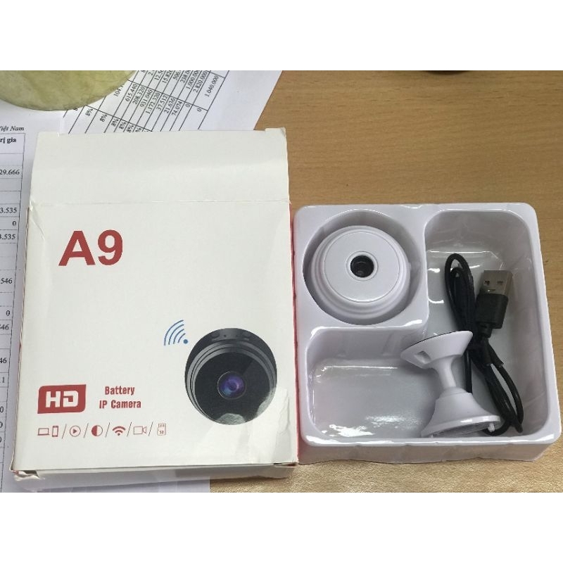 Camera MiNi A9 wiffi không dây có hồng ngoại