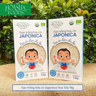 Gạo hữu cơ nấu cháo nấu cơm cho bé,gạo trắng japonica hữu cơ