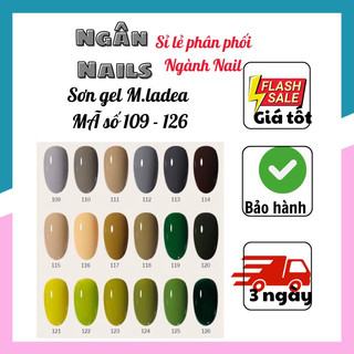 Sơn gel mladea 8,3ml mã 109-126